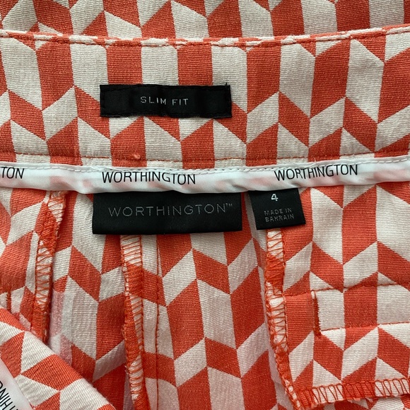 Worthington Slim Fit Ankle Dress Pants - Picture 6 of 6